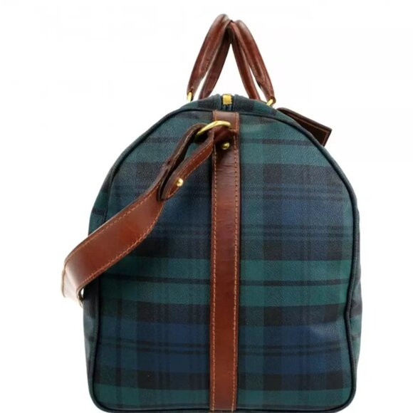 Classic Men's Women's Ralph Lauren Blackwatch 21in Weekender Tote Coated Canvas - Picture 3 of 15